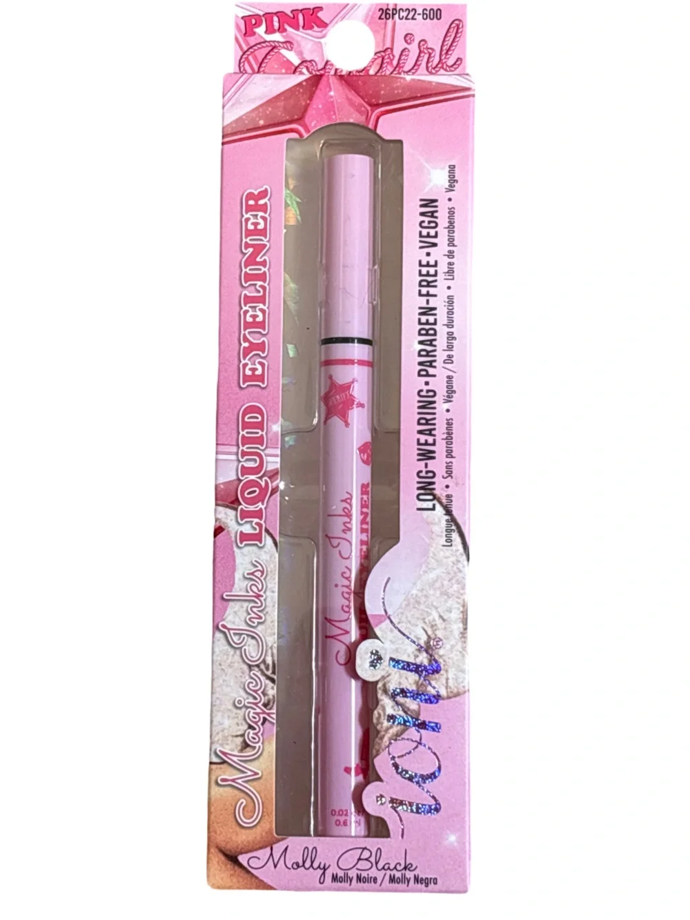Ioni Magic Inks Liquid Eyeliner & Volumizing Mascara Set Black Vegan NEW